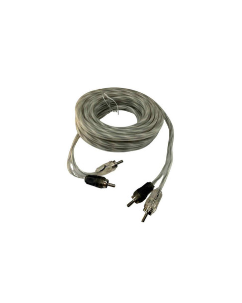 Down4Sound DOWN4SOUND 25FT 2-CHANNEL TWISTED PAIR RCA | D4S-RCA25FT-T 