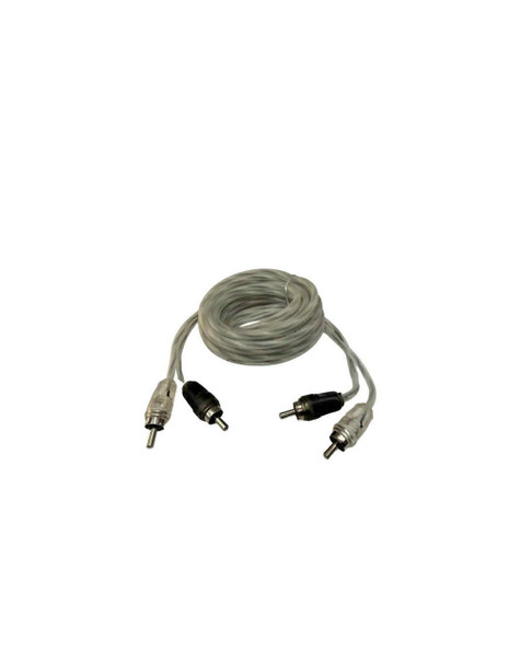 Down4Sound DOWN4SOUND 25FT 2-CHANNEL TWISTED PAIR RCA | D4S-RCA25FT-T 