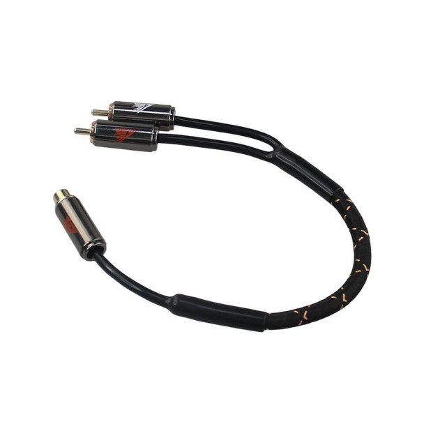 Crescendo Audio ChorusConnects Audiophile Grade 2channel RCA Y-Splitter 