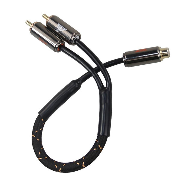 Crescendo Audio ChorusConnects Audiophile Grade 2channel RCA Y-Splitter