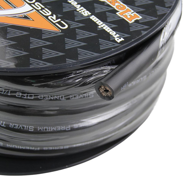 Crescendo Audio FlexConnect OFC 1/0 BLACK (50FT Spool)