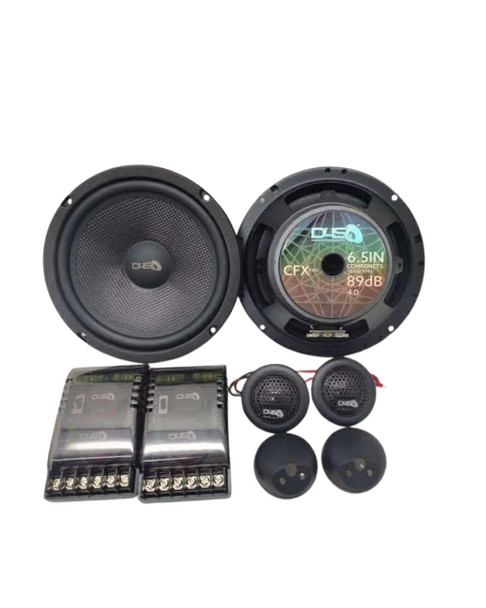 Down4Sound DOWN4SOUND CFXT65C - 6.5 2 Way Component System - 180W RMS ( PAIR ) 