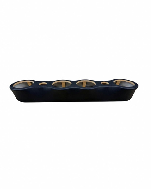 Down4Sound Universal Roof-Mount 6.5″ Speaker Box – 4×6.5 + Tweeter Layout | Black Vinyl