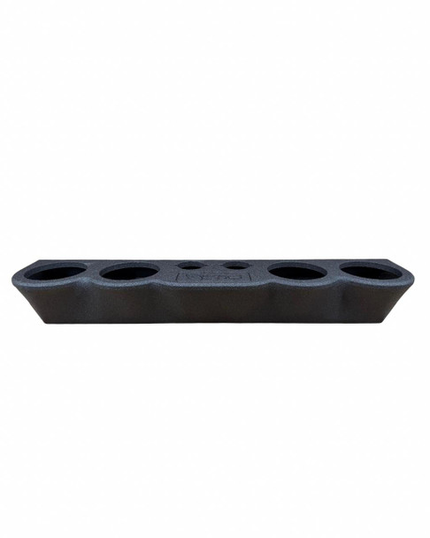 Down4Sound Universal Roof-Mount 6.5″ Speaker Box – Chamfered 4×6.5 + Tweeter Layout | Bedliner Finish