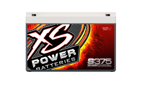 XS Power S375 - 12V AGM Starting Battery, Max Amps 800A CA 190A