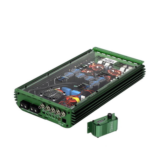 DOWN4SOUND | JP43 V2 GREEN | 4300W RMS AMPLIFIER