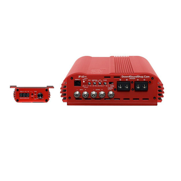 DOWN4SOUND | JP63 V2 RED | 6300W RMS AMPLIFIER
