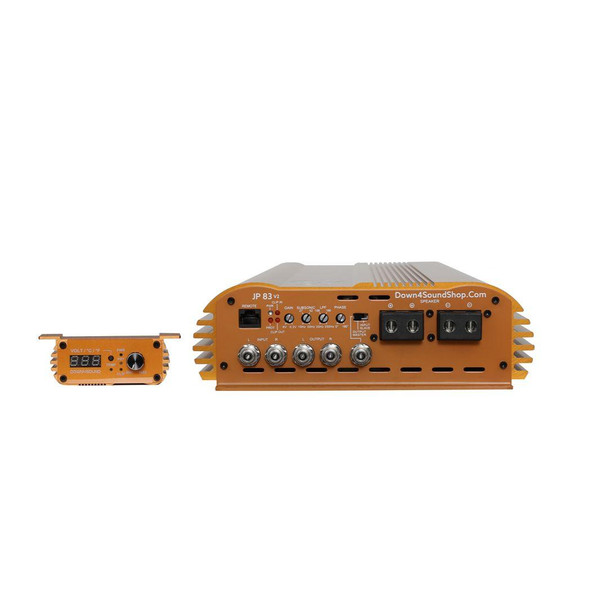  DOWN4SOUND | JP83 V2 ORANGE | 8300W RMS AMPLIFIER 