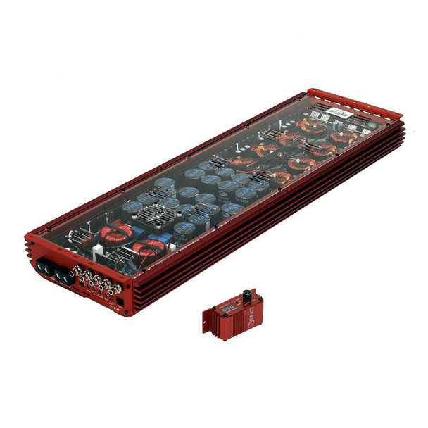  DOWN4SOUND | JP93 V2 RED | 9300W RMS AMPLIFIER 
