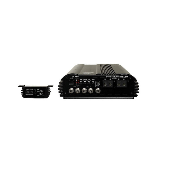  DOWN4SOUND | JP93 V2 BLACK GLOSS | 9300W RMS AMPLIFIER 
