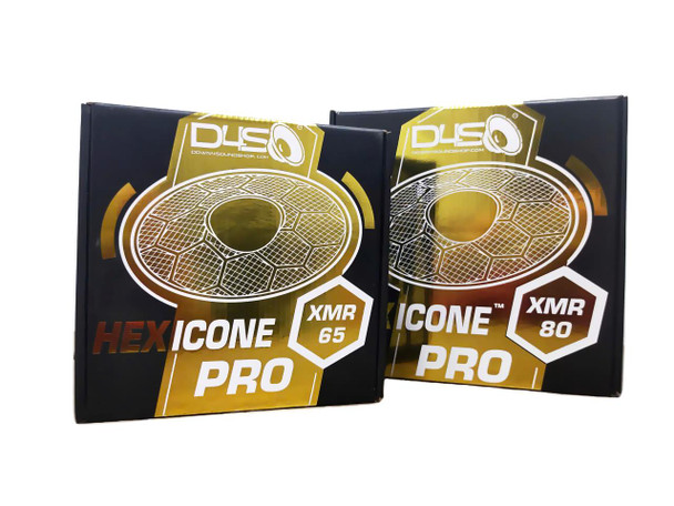  DOWN4SOUND | HEXICONE XMR 65 | 6.5" CARBON FIBER PRO AUDIO SPEAKER | 200W RMS | 8 OHM 
