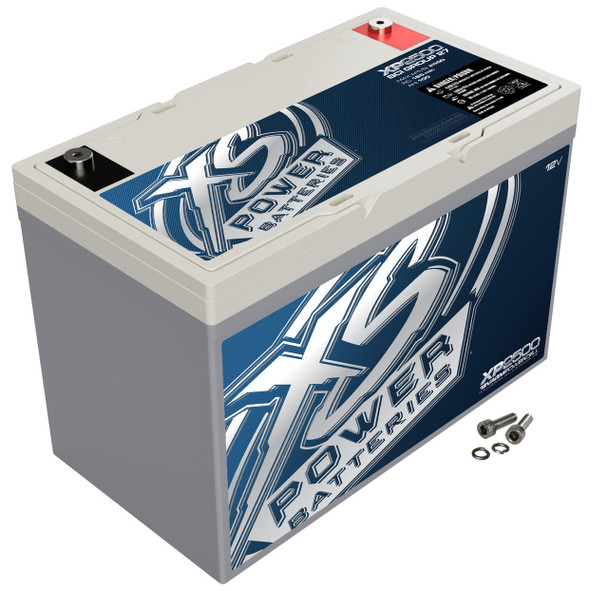XS Power XP2500 - 12V BCI Group 27 AGM Battery, Max Amps 2,500A, Ah 100, RC 185 2,500W