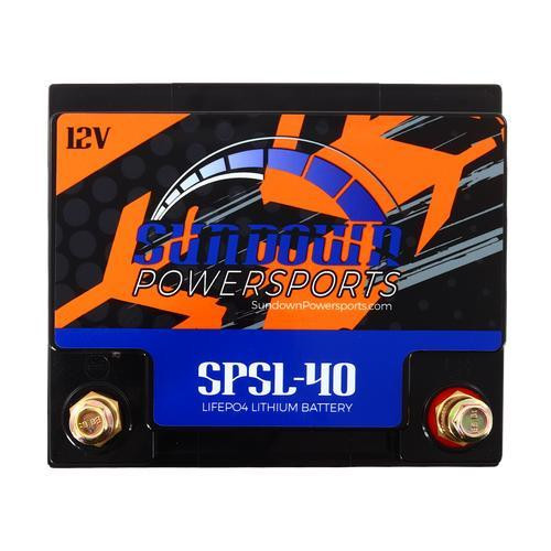 SUNDOWN POWERSPORTS - USED STOCK SUNDOWN POWERSPORTS - USED | SPSL-40 40AH LIFEPO4 LITHIUM BATTERY 