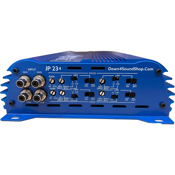 Down4Sound JP234 - BLUE | 2000W 4CH Amplifier
