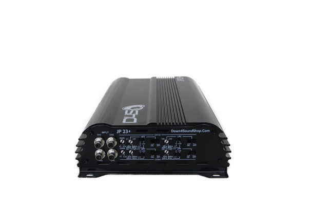 Down4Sound JP234 - BLACK GLOSS | 2000W 4CH Amplifier
