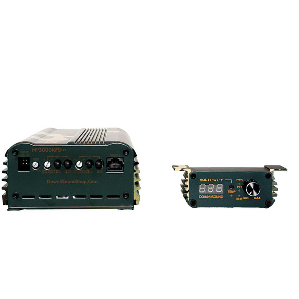 DOWN4SOUND | MM3000KFD V2 (MINI MAXX) - CAMO | 3000W RMS MINI | FULL BRIDGE AMPLIFIER