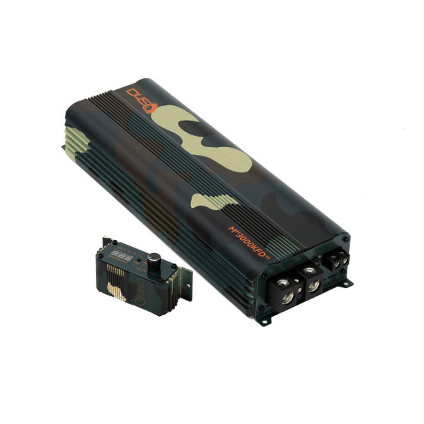  DOWN4SOUND | MM3000KFD V2 (MINI MAXX) - CAMO | 3000W RMS MINI | FULL BRIDGE AMPLIFIER 