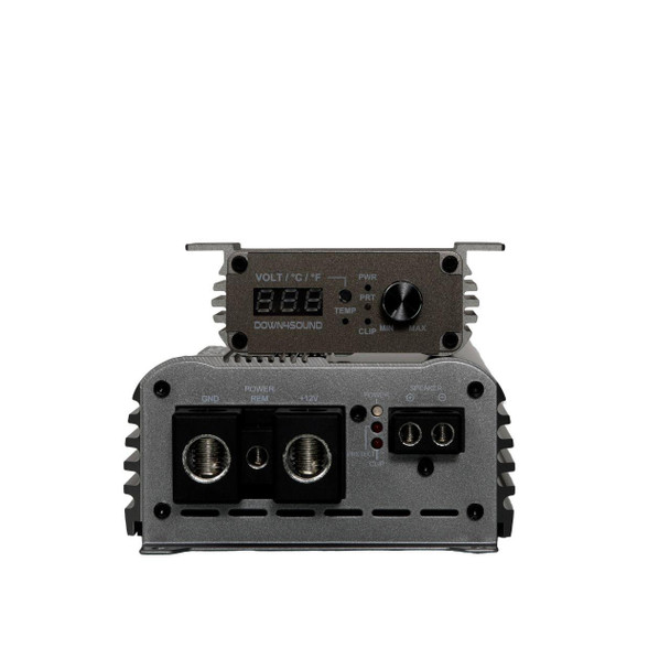  DOWN4SOUND | MM3000KFD V2 (MINI MAXX) - GRAY | 3000W RMS MINI | FULL BRIDGE AMPLIFIER 
