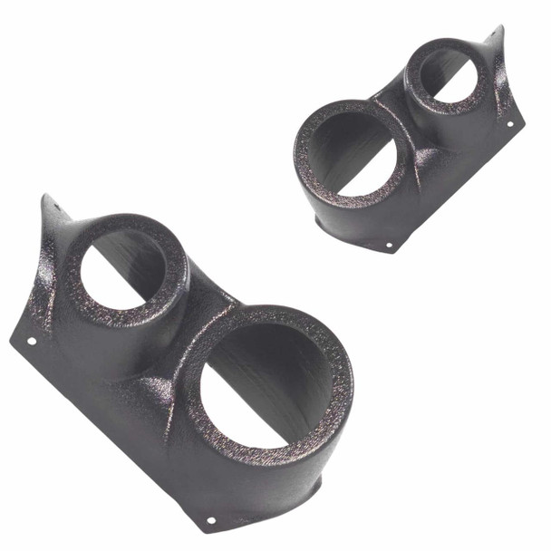  DOWN4SOUND PODS | 3.5" + 2" LOWER A-PILLAR SPEAKER PODS FOR THE 2000-2007 CHEVROLET MONTE CARLO 
