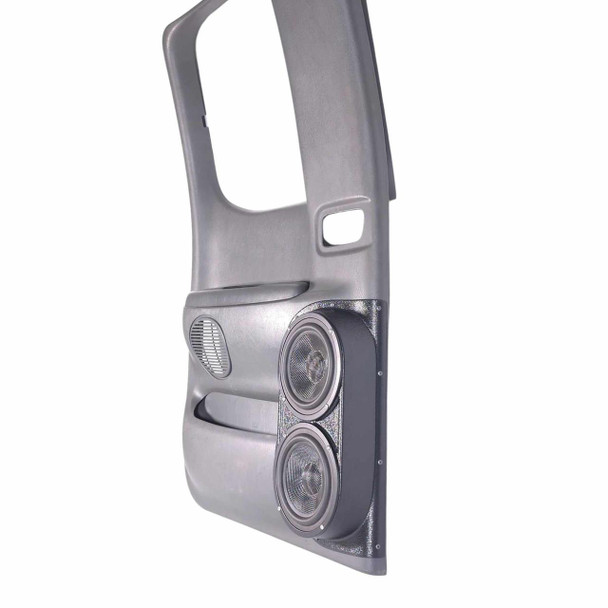  DOWN4SOUND PODS | DUAL 6.5" REAR DOOR SPEAKER PODS FOR THE 2000-2003 TOYOTA TUNDRA EXTENDED CAB 