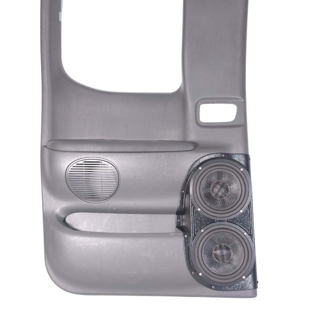  DOWN4SOUND PODS | DUAL 6.5" REAR DOOR SPEAKER PODS FOR THE 2000-2003 TOYOTA TUNDRA EXTENDED CAB 
