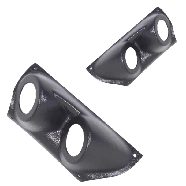  DOWN4SOUND PODS | DUAL 2" LOWER A-PILLAR SPEAKER PODS FOR THE 2000-2003 TOYOTA TUNDRA 