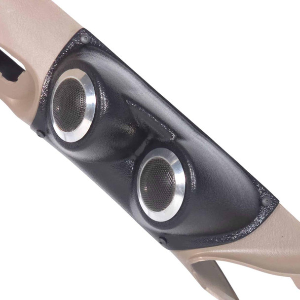  DOWN4SOUND PODS | DUAL 2" LOWER A-PILLAR SPEAKER PODS FOR THE 2000-2003 TOYOTA TUNDRA 