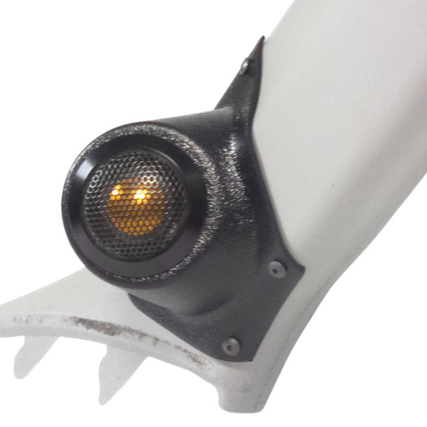  DOWN4SOUND PODS | 2" A-PILLAR SPEAKER PODS FOR THE 2001-2005 HONDA CIVIC 4 DOOR SEDAN 