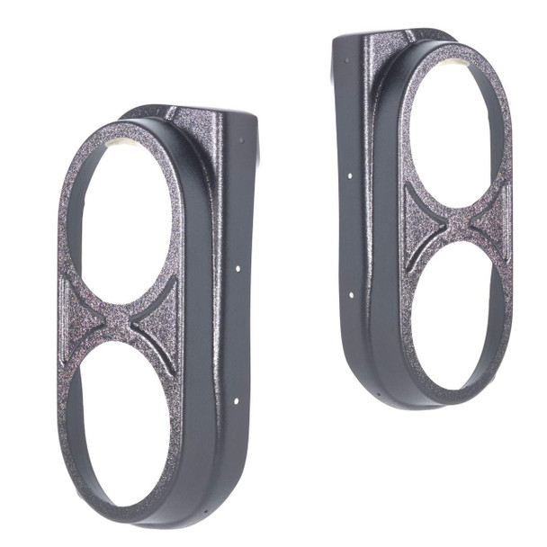  DOWN4SOUND PODS | DUAL 6.5" REAR DOOR SPEAKER PODS FOR THE 2001-2005 HONDA CIVIC 4 DOOR SEDAN 