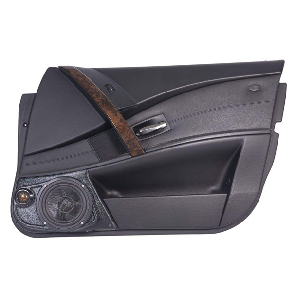  DOWN4SOUND PODS | 6.5" + 2" FRONT DOOR SPEAKER PODS FOR THE 2004-2007 BMW 5 SERIES 