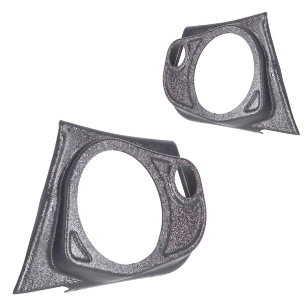  DOWN4SOUND PODS | 6.5" + 2" FRONT DOOR SPEAKER PODS FOR THE 2004-2007 BMW 5 SERIES 