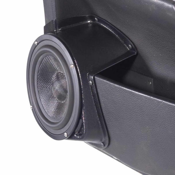  DOWN4SOUND PODS | 6.5" LOWER REAR DOOR SPEAKER PODS FOR THE 2004-2007 BMW 5 SERIES 