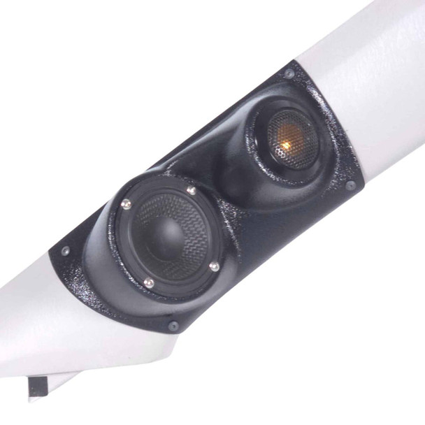  DOWN4SOUND PODS | 3.5" + 2" LOWER A-PILLAR SPEAKER PODS FOR THE 2004-2008 TOYOTA COROLLA 