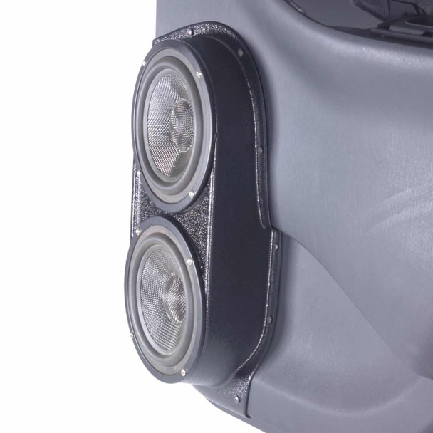  DOWN4SOUND PODS | DUAL 6.5" REAR DOOR SPEAKER PODS FOR THE 2004-2008 TOYOTA COROLLA 