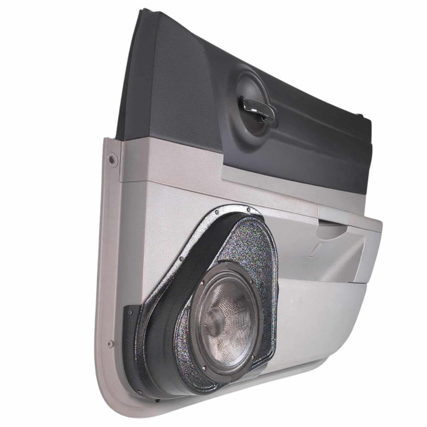  DOWN4SOUND PODS | 8" FRONT DOOR SPEAKER PODS FOR THE 2005-2007 DODGE CHARGER 