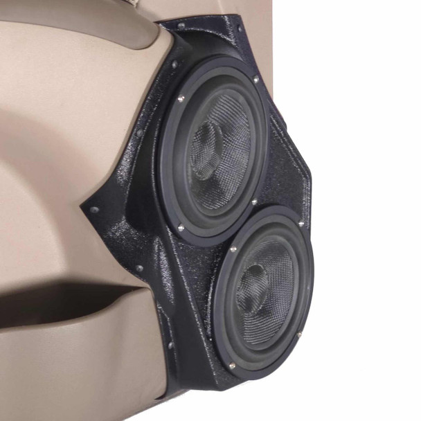  DOWN4SOUND PODS | DUAL 6.5" FRONT DOOR SPEAKER PODS FOR THE 2005-2010 KIA SPORTAGE 