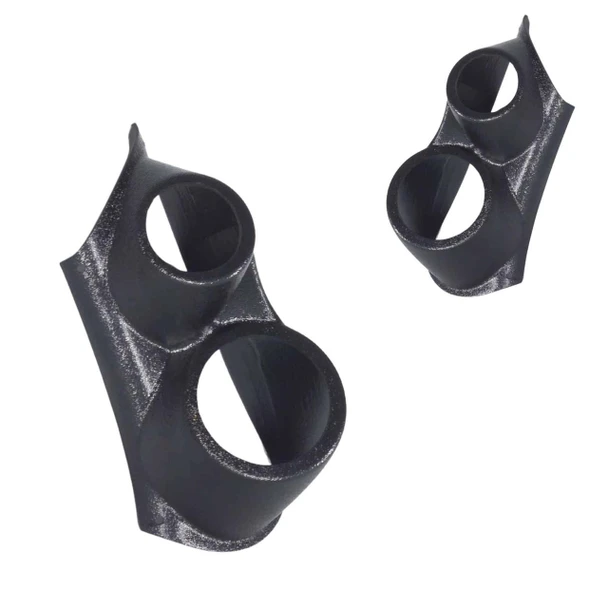  DOWN4SOUND PODS | 3.5" + 2" LOWER A-PILLAR SPEAKER PODS FOR THE 2005-2010 KIA SPORTAGE 