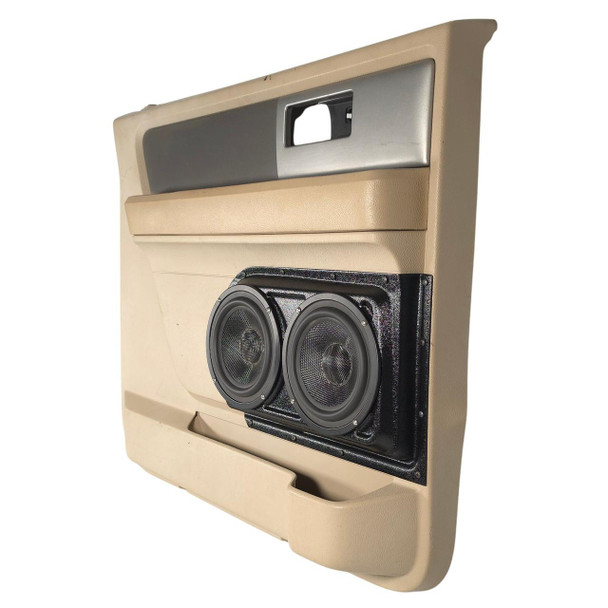  DOWN4SOUND PODS | DUAL 6.5" REAR DOOR SPEAKER PODS FOR THE 2007-2010 FORD EXPEDITION 