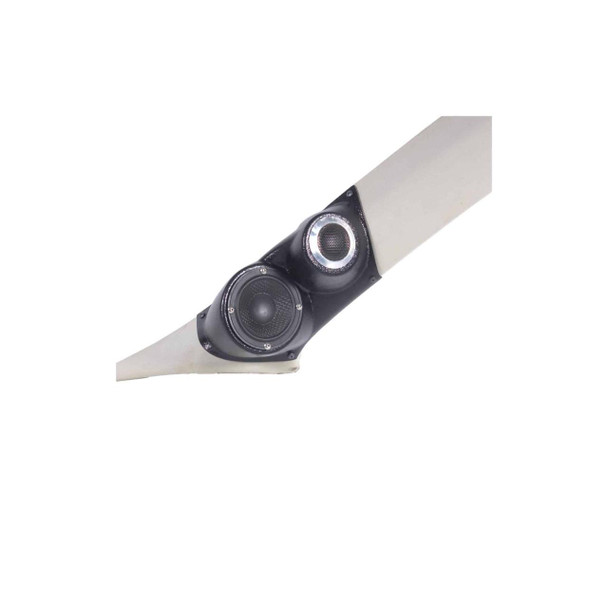  DOWN4SOUND PODS | 3.5" + 2" LOWER A-PILLAR SPEAKER PODS FOR THE 2007-2012 NISSAN ALTIMA 4 DOOR 