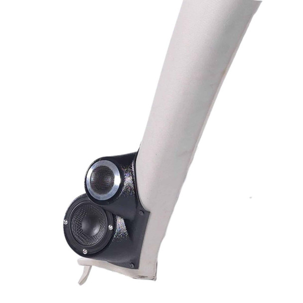  DOWN4SOUND PODS | 3.5" + 2" LOWER A-PILLAR SPEAKER PODS FOR THE 2007-2012 NISSAN ALTIMA 4 DOOR 