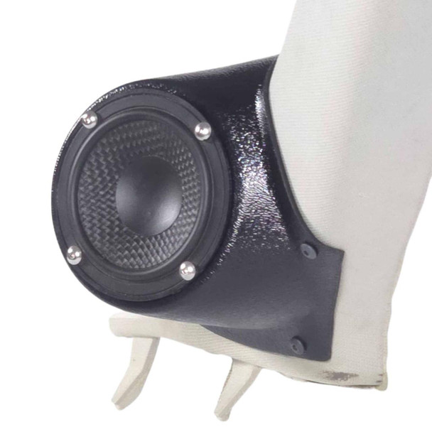  DOWN4SOUND PODS | 3.5" LOWER A-PILLAR SPEAKER PODS FOR THE 2007-2012 NISSAN ALTIMA 4 DOOR 