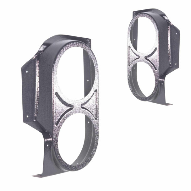  DOWN4SOUND PODS | DUAL 6.5" REAR DOOR SPEAKER PODS FOR THE 2007-2013 TOYOTA TUNDRA CREW CAB 