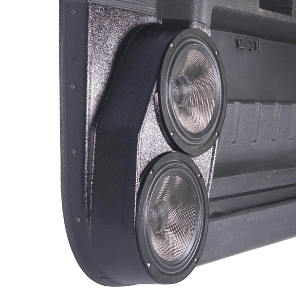  DOWN4SOUND PODS | DUAL 8" FRONT DOOR SPEAKER PODS FOR THE 2008-2016 FORD F-250/F-350/F-450/F-550 SUPER DUTY 