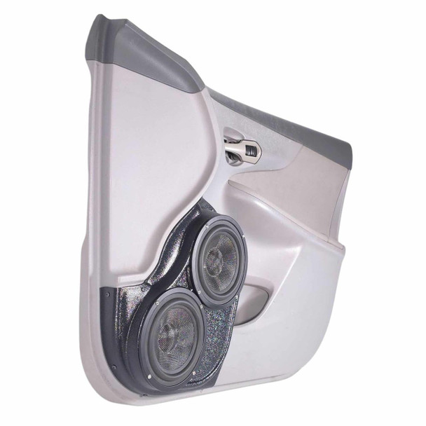  DOWN4SOUND PODS | DUAL 6.5" LOWER FRONT DOOR SPEAKER PODS FOR THE 2009-2013 TOYOTA COROLLA 