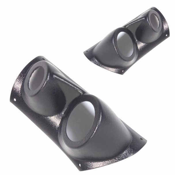  DOWN4SOUND PODS | 3.5" + 2" LOWER A-PILLAR SPEAKER PODS FOR THE 2013-2015 CHEVROLET MALIBU 