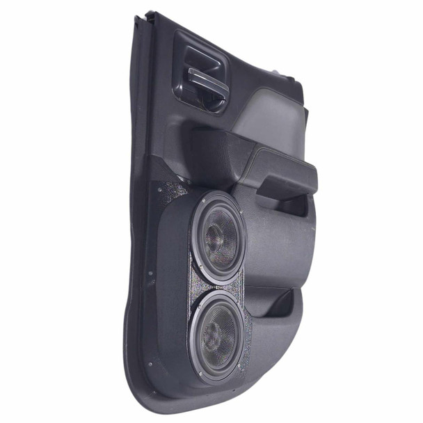  DOWN4SOUND PODS | DUAL 6.5" REAR DOOR SPEAKER PODS FOR THE 2014-2018 SILVERADO SIERRA *EXTENDED CAB* 