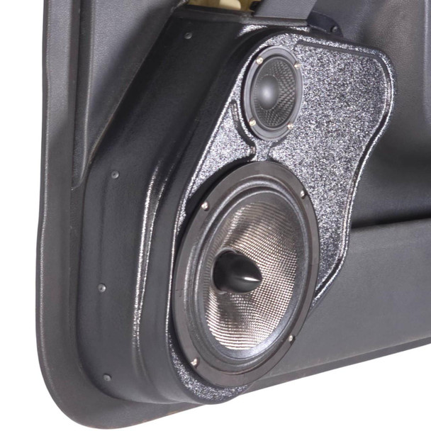  DOWN4SOUND PODS | 8" +  3.5" FRONT DOOR SPEAKER PODS FOR THE 2014-2018 CHEVY/GMC SILVERADO, SIERRA 