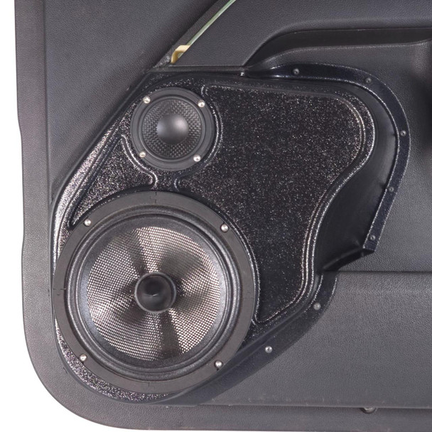  DOWN4SOUND PODS | 8" +  3.5" FRONT DOOR SPEAKER PODS FOR THE 2014-2018 CHEVY/GMC SILVERADO, SIERRA 