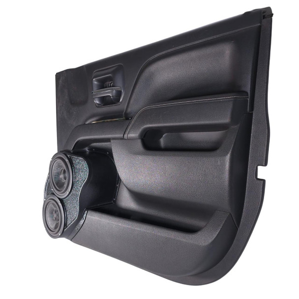  DOWN4SOUND PODS | DUAL 6.5" FRONT DOOR SPEAKER PODS FOR THE 2014-2018 CHEVY/GMC SILVERADO, SIERRA 