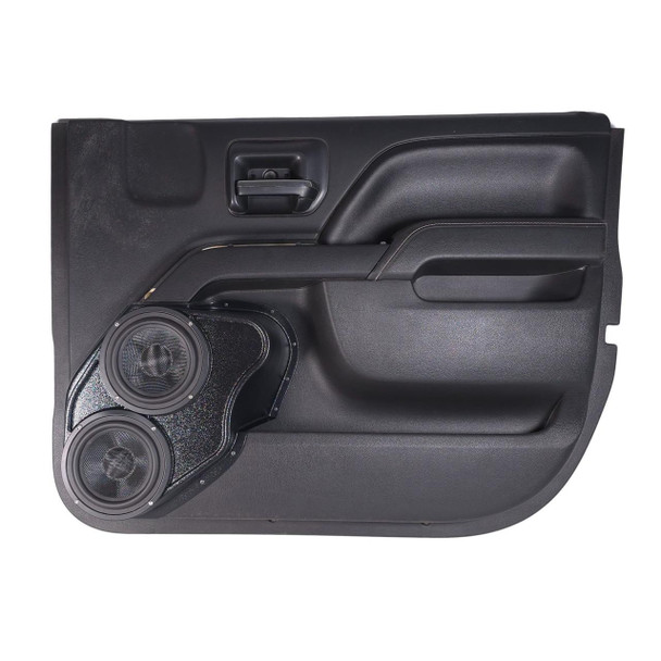  DOWN4SOUND PODS | DUAL 6.5" FRONT DOOR SPEAKER PODS FOR THE 2014-2018 CHEVY/GMC SILVERADO, SIERRA 